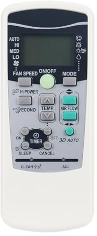 ALLIMITY Mando a Distancia Aire Acondicionado Compatible con Mitsubishi Heavy Industries AC A/C SKM-ZD-S SRF-ZMX-S SRK-HC-S SRK-HG-S SRK-ZE-S SRK-ZE-S1 SRK-ZFX-S SRK-ZG-S SRK-ZJ-S SRK-ZMP-S SRK-ZM-S