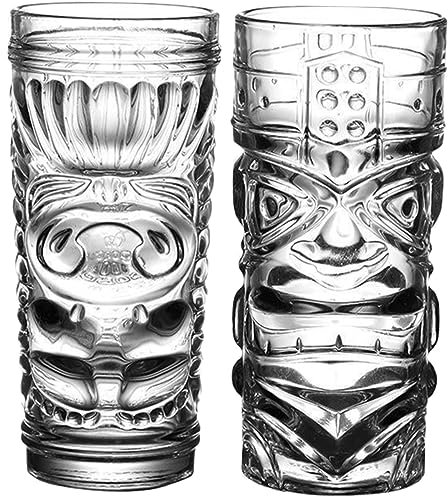 LABRIMP Moderne Glasbecher Für Getränke Kreative Trinkgläser Aus Glas Saftbecher Wasserbecher Cocktailgläser Für Bar Und Küche