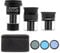 SVBONY SV233 7-Piece Eyepiece & Filter Accessory Kit, Includes Two 1.25” Eyepieces, 2X Barlow Lens, Three Filters and Hard Case Black, Telescope Accessory Kit for Beginner Astronomical Observations