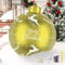 Aufblasbare Weihnachtskugeln,Aufblasbarer PVC-Weihnachtsball 60cm,mit Erdspießen,Riesiger aufblasbarer Weihnachtskugel,für Hochzeit,Heimdekoration,Garten, Außendekoration