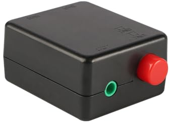 VOANZO Audio-Splitter 1 in 2 Out oder 2 in 1 Out Aux Splitter Lautsprecherschalter für Kopfhörer und PC