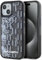 CG MOBILE Karl Lagerfeld Liquide Glitzer Monogramm Gradient für iPhone 15 (Schwarz)