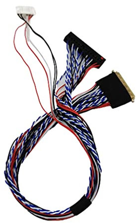 LVDS-Kabel, 6 Bit, LVDS-Kabel, 40-polig, 2-K, für 14-18,4 Zoll LCD/LED-Panel-Controller, LCD-Display-Panel, Bildschirm-Zubehör