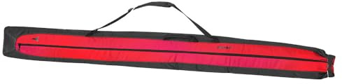 ATOMIC Nordic SKI Bag 3 Pairs I Längenverstellbare Skitasche für 3 Paar Langlaufski & Stöcke I Skiertasche aus Wasser- & schmutzabweisendem Material I Skitransportbeutel mit Rolltop & Schultergurt