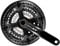 Shimano Deore XT Trekking FC-T8000 Kurbelgarnitur 10-fach 48-36-26 Z. Schwarz Kurbelarmlänge 175 mm 2017 MTB