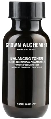 Grown Alchemist Ausgleichendes Gesichtswasser – Rose, Kamille Ginseng-Toner für Gesicht, feuchtigkeitsspendend & reparierend, bioaktive Antioxidantien für reife Haut, aufhellender Glanz, natürliches