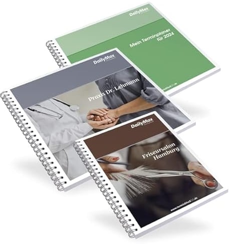 individueller Praxisplaner optimal für 2 Mitarbeiter, 10- bzw. 20-Minuten-Takt, 7-20 Uhr, Mo-Fr, Format: DIN A4-21 x 29,7 cm. Ihr Wochenplaner für Praxis, Studio, Salon und Klinik …