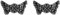 Bullet For My Valentine - Wings Logo Studs - Earrings - Studs - Pair