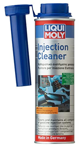 WOL Petrol Injector Cleaner - Car Care Fuel System Cleaner - Liqui Moly Injection Cleaner for Diesel Engines Cleaning Formula 1803 – Gasoline Engine Additive 300ml (1 UNIT)