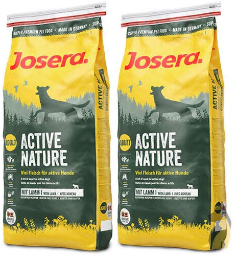 2 x 12,5 kg Josera A/S Adult Active Nature Sparpaket - Hundefutter - Trockenfutter