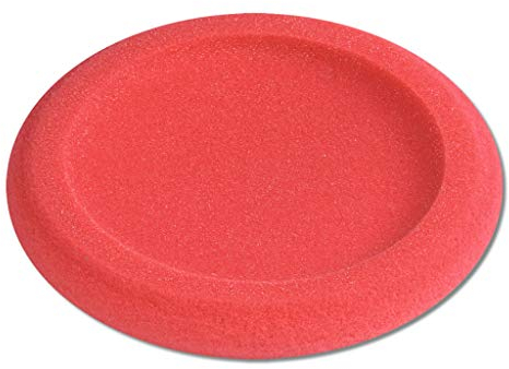 Wiemann Lehrmittel Frisbee aus Schaumstoff, Bunte Wurfscheibe, einzeln oder 4er Set (1 Stück, unbeschichtet)