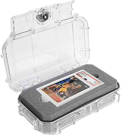 Case Club Kartenetui mit 9 abgestuften Karten – passend für bis zu 9 PSA-Platten – Organisieren Sie Pokemon & Sports Trading Graded Card Case – strapazierfähig – von Fluggesellschaften zugelassen –