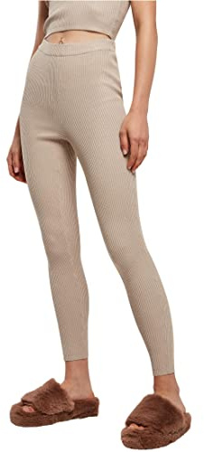 Urban Classics Damen Ladies Rib Knit Leggings