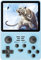 HOIRA Powkiddy RGB20S Console with 20000 Pre-Installed Games, Portable Retro Game, Save and Charge Function.-Blue||128G