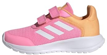 Adidas Unisex Kinder Tensaur Run Shoes, Bliss Pink/Hazy Orange, 28 1/2 EU