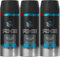 3 x Axe Deodorant Body Spray150ml - Ice Chill