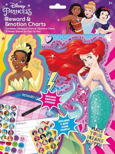 Disney Creative Kids Craft Set Princess Rew & Emotion Chart