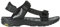 HI-TEC - Sandalias Deportivas Hombre Verano ULA RAFT | Sandalias Trekking Hombre, Senderismo, Punta Abierta | Ligeras, Cómodas, Ideales para Exterior, Montaña, Playa | Black/Silver, 44