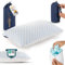 Alkamto Kühlendes Memory Foam Reisekissen–Verstellbares Gel für Individuelle Unterstützung–Beidseitig Eis-Seide & Weiches Rayon– eicht, Komprimierbar, OEKO-TEX Zertifiziert, Ideal für Reisen & Camping