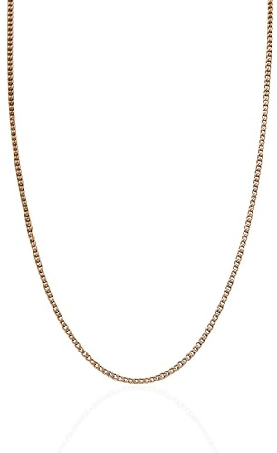 CRAFTD | Cuban Link Chain Necklace | Gold & Silver Jewellery | Mens Jewellery | Hypoallergenic | Waterproof, Heat & Sweat Resistant