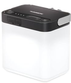 Dometic Campinglampe - AREA - Laterne Outdoor mit Accu - Camping Zubehör - Outdoor Lampe - Schiefer - 500 LUMEN