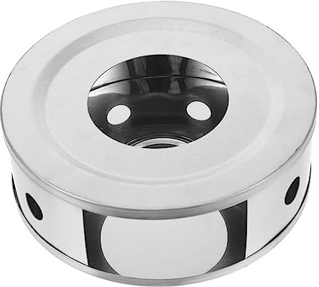 COLLBATH Kerzenwärmer Aus Edelstahl Teekannen-wärmer Milchwärmer Kerzenhalter Für Getränkewärme Mit Rutschfester Unterseite Für Stabilität