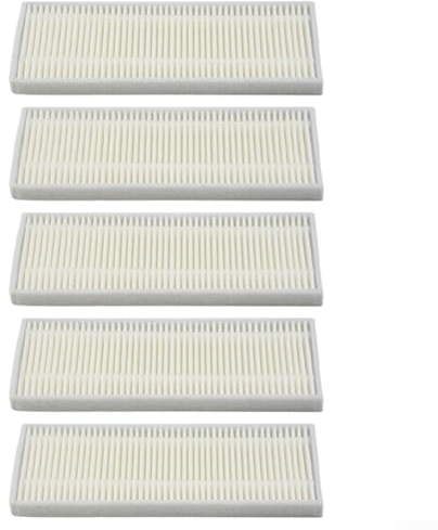 HEPA Filter und Seitenbürste Zubehör Set für Airrobo P20 Saugroboter Ersatzteile Waschbar Wiederverwendbar, 6 Hepa Filter