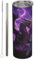 amepay Cool Dragon Stainless Steel Insulated Tumbler with Lid - 20oz Purple Animal Lightning Travel Mug, Reusable Metal Straw & Brush, Double-Wall Vacuum Bottle Cup for Hot and Cold Drinks,Gifts