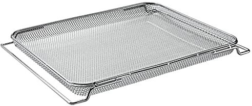Cesta de malla antiadherente, bandeja de aire, rejilla de alambre, cesta de asado, cesta de aire para horno