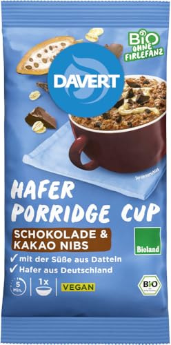 Porridge-Cup Schokolade & Kakao Nibs Bioland 65g 18 x 65 g
