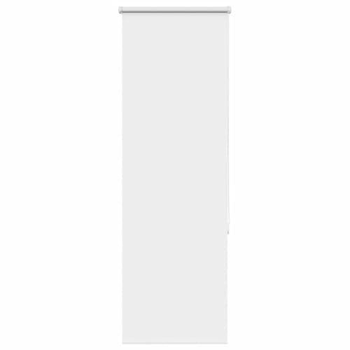 vidaXL Estor Enrollable Opaco Blanco 40x150 cm Tela Ancho 35,7 cm, Estor día y Noche, Estor de Cocina, Estor Opaco Enrollable, Estor Opaco
