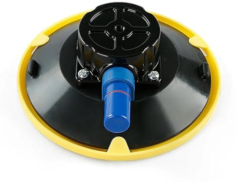 Saugnäpfe für Glas, Saugnäpfe 6-Zoll-Vakuum-Saugnäpfe-Montagebasis Handpumpe Glassauger Autos Boote Wohnmobile Fahrzeuge Montagebasis Handpumpe Auto-Reparatur-Werkzeuge,zum Heben von Granit, Fliesen