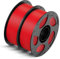 ANYCUBIC Refill High Speed PLA und Spool Kit, Bis zu 600 mm/s Hohe Geschwindigkeit 3D Drucker Filament, Intelligente Identifikation 2KG Rot