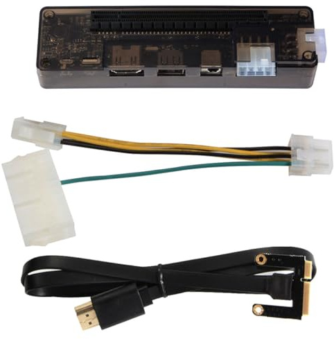 CHICAMPERA Base De Expansión De Gráficos para Portátil Tarjeta De Video Estación De Acoplamiento para Notebook Compatible Sistemas Operativos Uso para Gaming y Trabajo