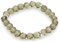 Esprit Damen Armband 925 Sterling Silber rhodiniert Glaskristall Taupe Stone grau