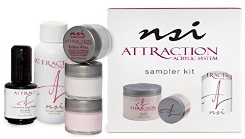 Nsi Attraction Nail Acrylic Sampler Kit by NSI