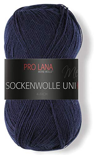Pro Lana Sockenwolle Uni 4-fach 409 - marine