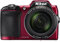 Nikon COOLPIX L840 Digital Camera with 38x Optical Zoom and Built-in Wi-Fi (Red) (Renewed)