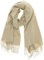 FASHIONGEN - Damen und Herrren, Pashmina-Schal aus Wolle, BACHRA - Beige