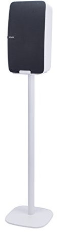 Vebos Standfuß Play 5 gen 2 weiß - vertikal - Kompatibel mit SONOS Play:5 gen 2