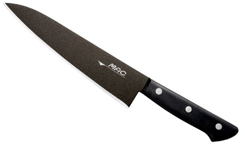 MAC Couteau de Chef Gamme Black Fluorine lame 180mm BF-HB-70