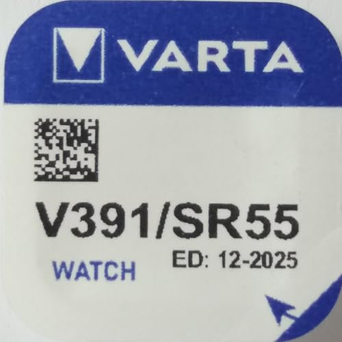 VARTA Pile Bouton 391, Varta V391, SR55, SR1120W, 92mAh