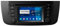 Roverone Quod Core Android 4.3 Pollici autoradio GPS per per Fiat Punto Evo linea 2012 + con navigazione radio stereo Bluetooth DVD SD USB Mirror Link touch screen