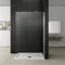 Paroi de douche 100x200cm douche à l'italienne avec barre de fixation 90 cm