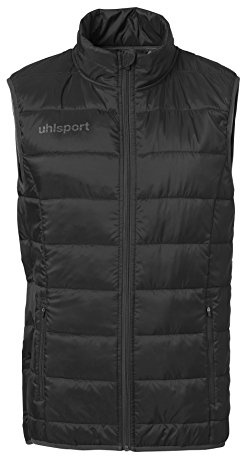 Uhlsport Men Essential Ultra Lite Down Vest Men's Down Vest - Black/Anthra, M