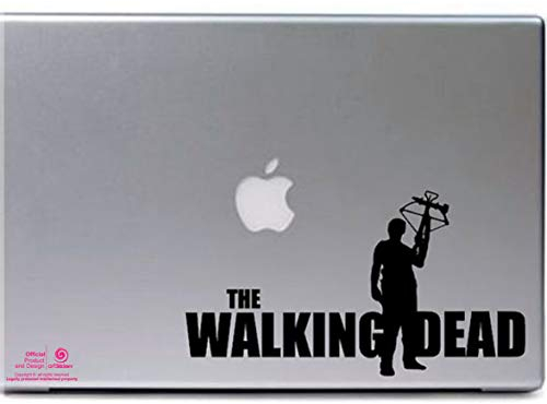Artstickers. The Walking Dead Notebook-Aufkleber für MacBook Pro Air Mac Laptop, Schwarz