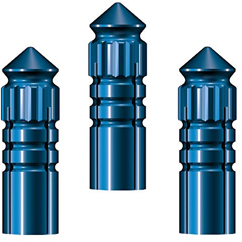 Mission F-Protect Schutzabdeckung für Dartpfeile/Flights, dunkelblau, 5 sets (15)