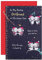 Hallmark 25559587 Weihnachtskarte für Freundin mit niedlichem illustriertem Eulen-Design