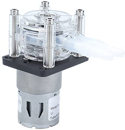ViaGasaFamido Panneau de Petite Pompe Doseuse Liquide G928, Pompe Péristaltique à Grand Débit 500 Ml/min(12V),Pompes Doseuses