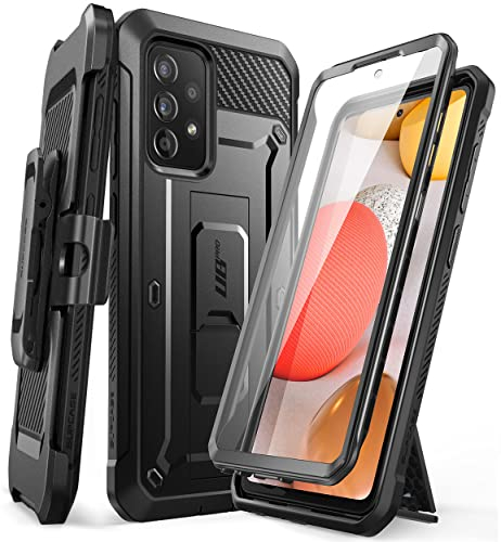 SupCase Outdoor Hülle für Samsung Galaxy A53 5G Handyhülle Bumper Case 360 Grad Schutzhülle Cover [Unicorn Beetle Pro] mit Integriertem Displayschutz (Schwarz)